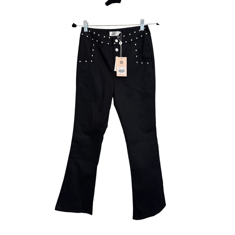 Tiger Mist Flare Pants Black Small NWT